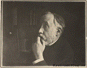 1895 Edgar Degas Self-portrait in his library